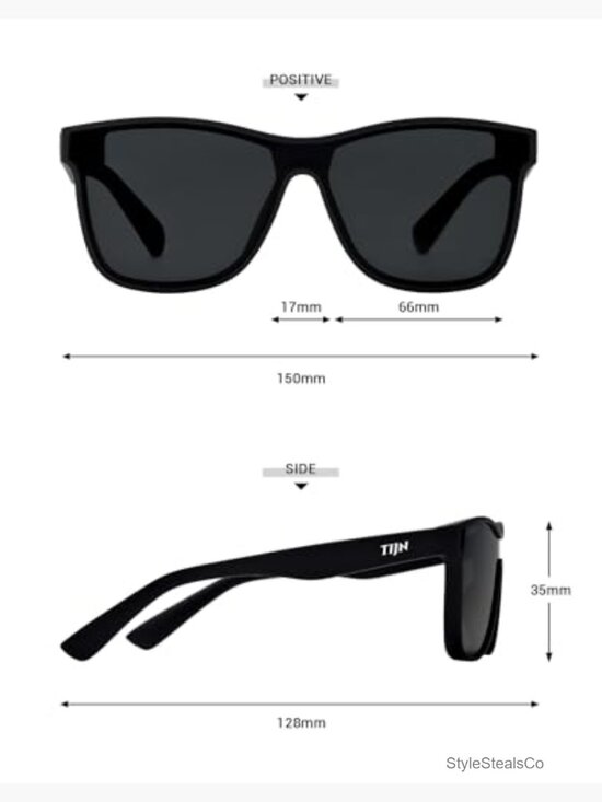 Polarized Wraparound Sports Sunglasses UV400 Protection Fishing Hiking
